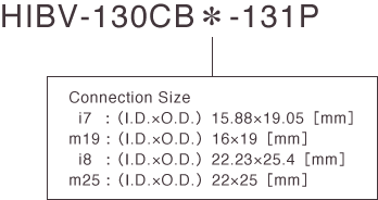 HIBV-130CB＊-131P