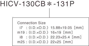 HICV-130CB*-131P